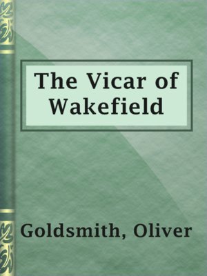 cover image of The Vicar of Wakefield